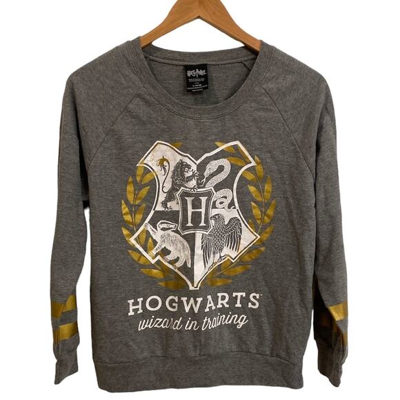 Harry Potter Hogwarts Wizard in Training Sweatshirt Junior Large - Picture 1 of 7